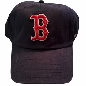 Boston Red Sox ’47 Clean Up Hat Navy Adjustable MLB Dad Cap